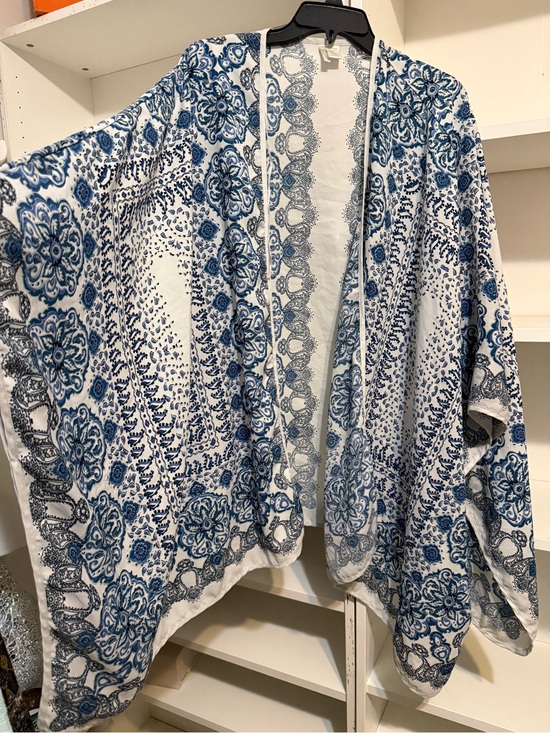 Sweaters - 48 JAPNA BLUE PRINT COVER UP/ DUSTER